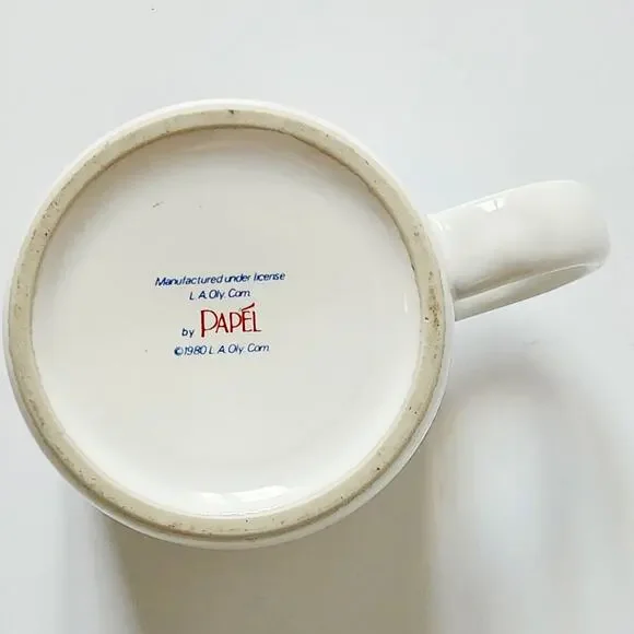 Vintage 80s Sam the Eagle Fencing Mug – 1984 Los Angeles Olympic Games - Picture 7 of 10